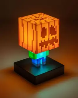 Alternative view of Статуетка Paladone Icons: Minecraft - Zombie Jack O Lantern Light PP15302MCF