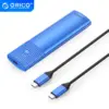 Orico външна кутия за диск Storage - Case - M.2 NVMe M/B key 10 Gbps Blue -
