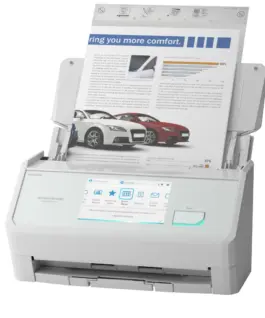 Alternative view of Скенер Ricoh ScanSnap iX2500,A4, USB 3.2,Wi-Fi, Duplex ADF, 45ppm/90 ipm, 5" тъч дисплей;бял