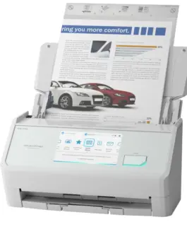 Alternative view of Скенер Ricoh ScanSnap iX2500,A4, USB 3.2,Wi-Fi, Duplex ADF, 45ppm/90 ipm, 5" тъч дисплей;бял