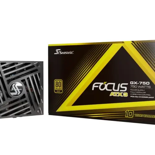 Alternative view of Seasonic захранване PSU ATX 3.1 750W Gold - FOCUS GX-750 V4