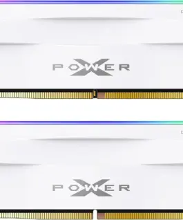 Памет за компютър Silicon Power XPOWER Zenith RGB White 32GB(2x16GB) UDIMM DDR5 6000MHz