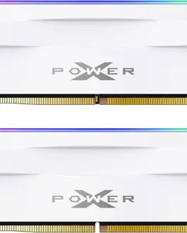 Памет за компютър Silicon Power XPOWER Zenith RGB White 32GB(2x16GB) UDIMM DDR5 6000MHz