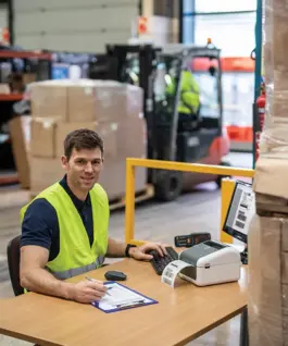 ПРОФЕСИОНАЛЕН ЕТИКЕТЕН БАРКОД ПРИНТЕР BROTHER TD4410D