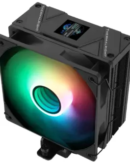 Thermalright охладител CPU Cooler Assassin Spirit 120 Vision A-RGB Black - LCD Display Infinity