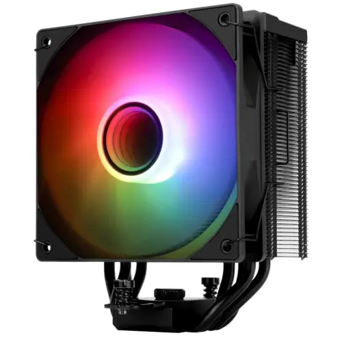 Alternative view of Thermalright охладител CPU Cooler Assassin Spirit 120 Vision A-RGB Black - LCD Display, Infinity Mirror