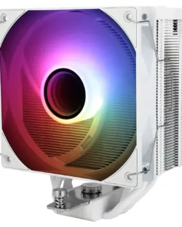 Alternative view of Thermalright охладител CPU Cooler Assassin Spirit 120 Vision A-RGB White - LCD Display, Infinity Mirror