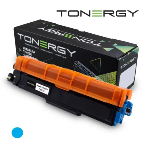 Tonergy съвместима Тонер Касета Compatible Toner Cartridge BROTHER TN247C Cyan High Capacity
