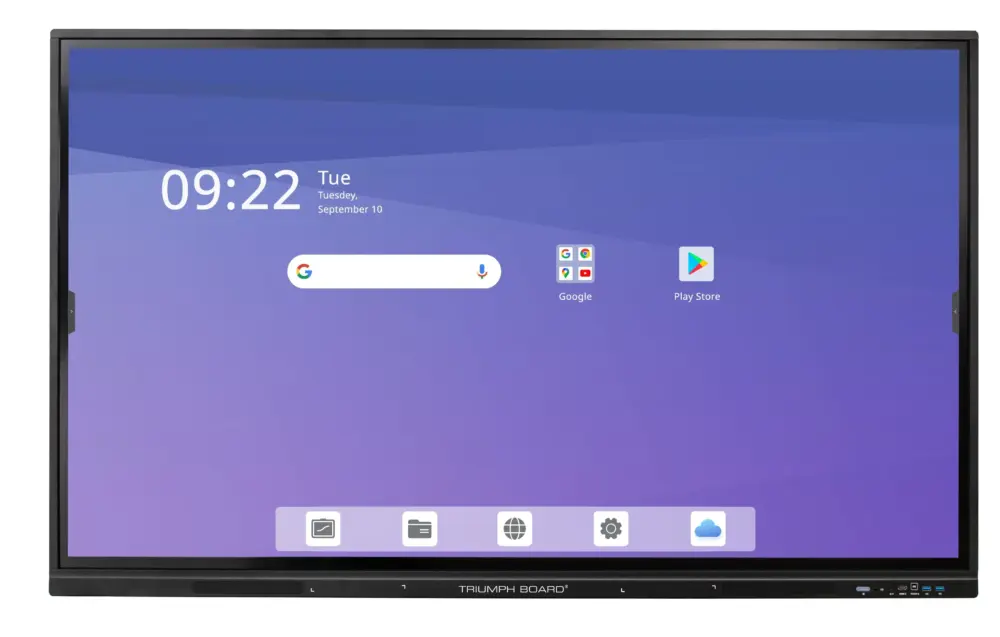 Интерактивен мулти-тъч дисплей TRIUMPH BOARD 65" IFP BLACK G Android 14