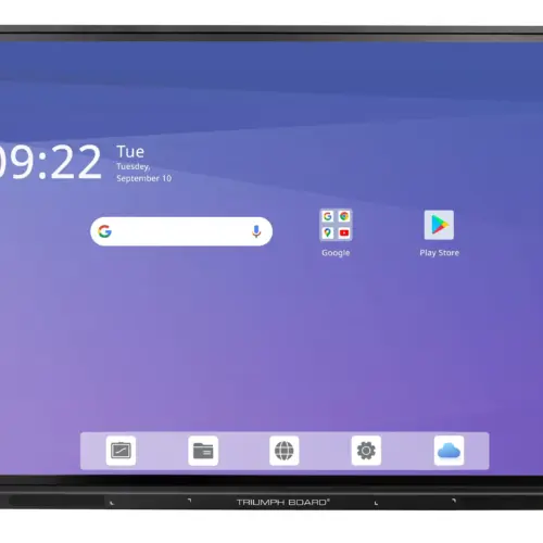 Интерактивен мулти-тъч дисплей TRIUMPH BOARD 65" IFP BLACK G Android 14