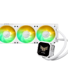 Охладител за процесор ASUS TUF Gaming LC III 360 ARGB LCD White Edition