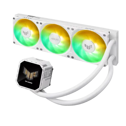 Alternative view of Охладител за процесор ASUS TUF Gaming LC III 360 ARGB LCD White Edition