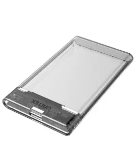 Unitek прозрачна външна кутия за диск Storage Case - DiskGuard Limpid R - 2.5 inch USB 3.0 transparent -
