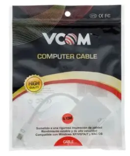 VCom Адаптер Adapter Mini Display Port DP M / VGA F – CG613-0.15m