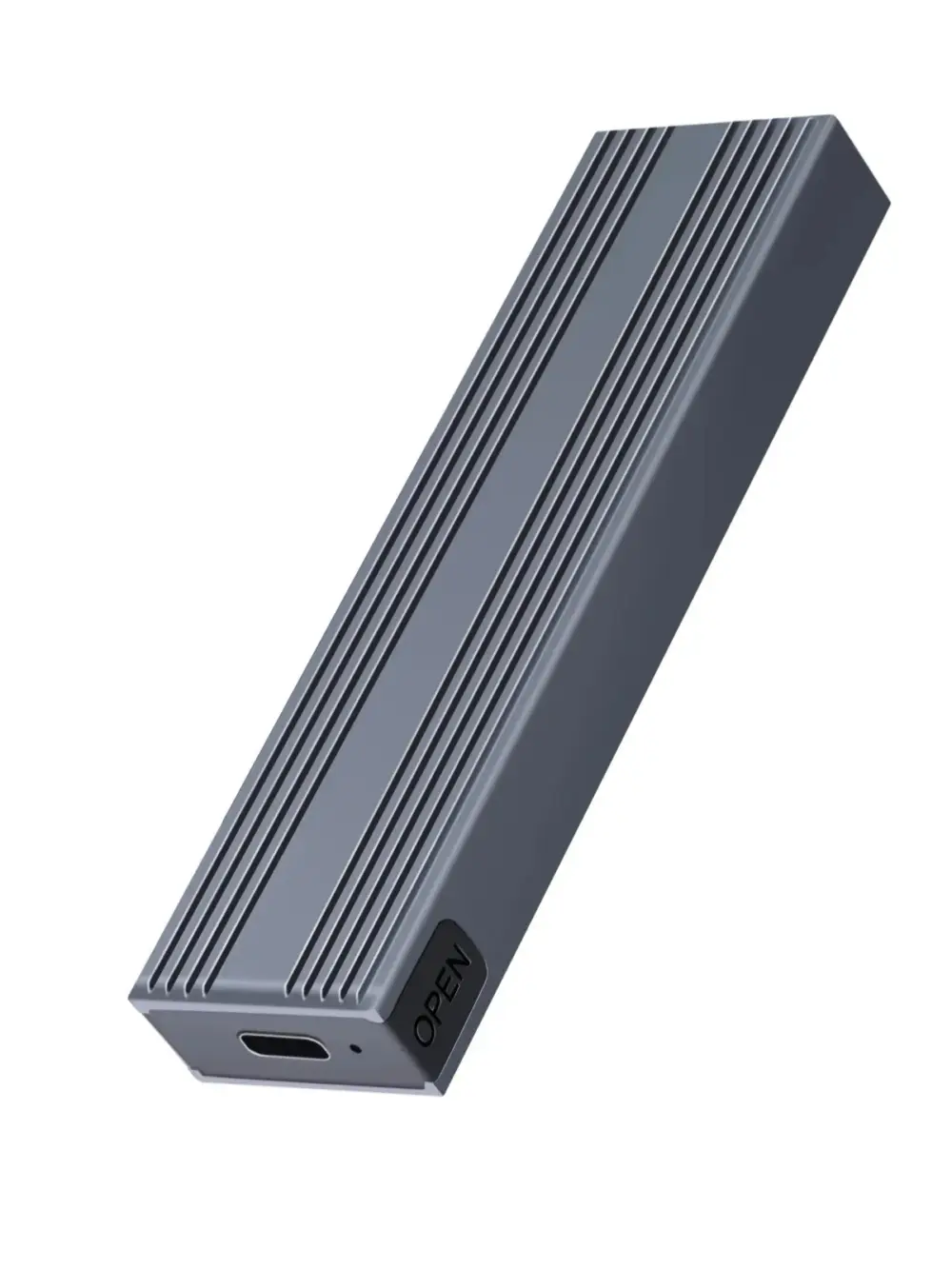 VCom външна кутия за диск Storage Case - M.2 NVMe M/B key - 10Gbps USB3.1 Type-C/A -
