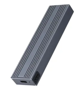 VCom външна кутия за диск Storage Case - M.2 NVMe M/B key - 10Gbps USB3.1 Type-C/A -