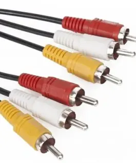 VCom кабел RCA 3x M / RCA 3x M - CV033-1.8m