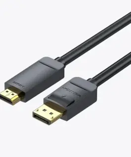 Vention кабел Cable DisplayPort to HDMI 3.0m - 4K Gold Plated - HFOBI