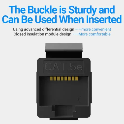 Vention Съединител LAN 8P8C Coupler – VDD-B07-B