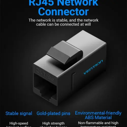 Vention Съединител LAN 8P8C Coupler – VDD-B07-B