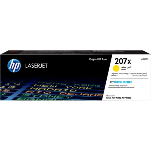 КАСЕТА ЗА HP Color Laserjet PRO M255/MFP M282/M283 - Yellow - /207X/ - PN W2212X