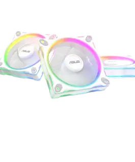 Alternative view of Комплект Вентилатори 3в1 ASUS PRIME MR120 ARGB Reverse White Edition