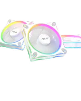 Alternative view of Комплект Вентилатори 3в1 ASUS PRIME MR120 ARGB Reverse White Edition