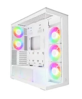 Кутия за компютър за компютър Arctic Xtender - White Mid-Tower