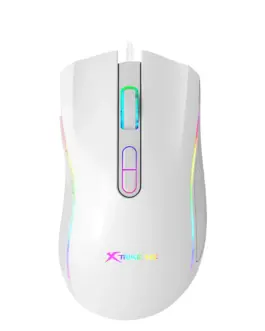 Xtrike ME Геймърска мишка Gaming Mouse GM-314 White - 7200dpi RGB