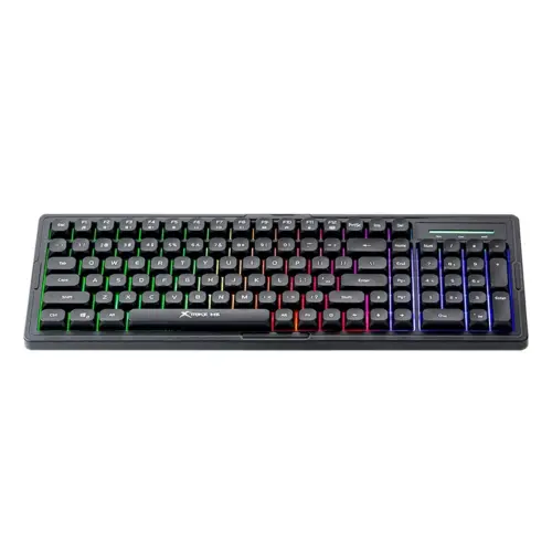 Xtrike ME геймърска клавиатура Gaming Keyboard  104 keys - KB-309 BK - Silent