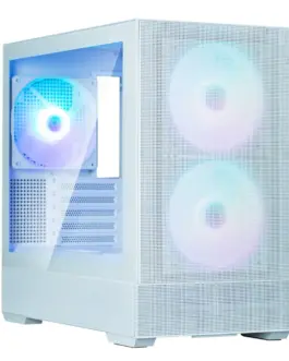 Zalman кутия Case mATX - P30 AIR White