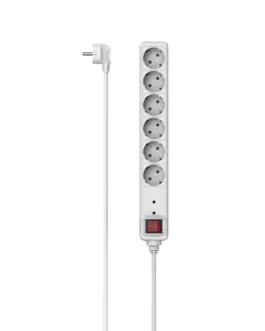 HAMA Разклонител 6 гнeзда със защита от пренапрежение