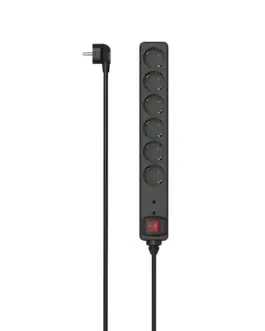 HAMA Разклонител 6 гнeзда със защита от пренапрежение