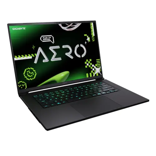 Alternative view of Лаптоп GIGABYTE AERO X16 1TH93EEC94AH - 16" inch IPS 165Hz,  AMD Ryzen Al 7 350, 16GB DDR5, 1TB SSD Gen4, RTX 5050, Win 11 Ho