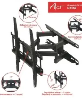 Alternative view of ART Bracket for TV 23-60 LED / LCD 45kg UX150 adjustable vertical/horizontal