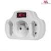 Maclean Current triple socket with a switch Energy MCE142
