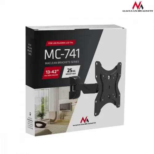 Alternative view of Maclean Handle for TV or монитор 13-42 MC-741 25kg черен