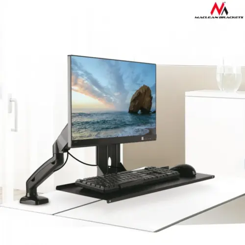 Alternative view of Maclean MC-756 клавиатура Holder VESA 75x75, 100x100 - addition to the монитор grips