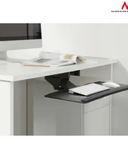 Alternative view of Maclean Keyboard Tray Under Desk MC-757 Maclean