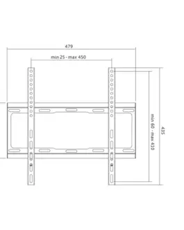 Alternative view of LogiLink TV wall mount, fix, 32-55, max.40kg