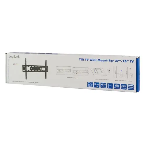 Alternative view of LogiLink TV wall mount VESA, 37-70, max. 50kg