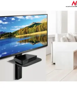 Alternative view of Maclean TV bracket 32 -55 with DVD tray 30kg VESA 400x400 MC-772