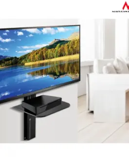 Alternative view of Maclean TV bracket 32 -55 with DVD tray 30kg VESA 400x400 MC-772