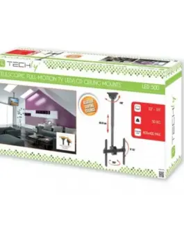 Alternative view of Techly Ceiling mount LCD/LED 32-55 черен, 50kg