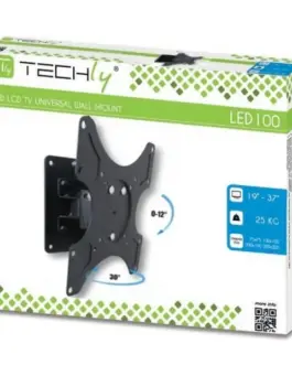Alternative view of Techly Wall mount for TV LCD/LED/PDP 19-37inch 25kg черен