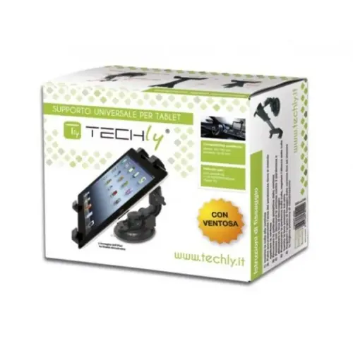 Alternative view of Techly стойка за кола за iPad / iPad 7-10,1 inches for glass, черен