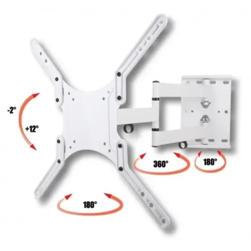 Techly Holder for LCD/LED 23-55inch regulation бял
