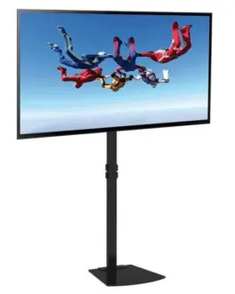 Techly Mobile stand for TV LCD /LED 32-70inch regulation черен