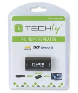 Alternative view of Techly Signal amplifier/HDMI repeater up to 40m 4Kx2K