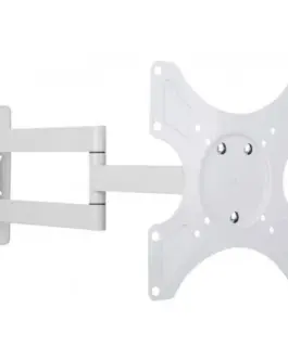 Techly Wall mount for TV LCD/LED/PDP double arm 19-37 25 kg VESA бял